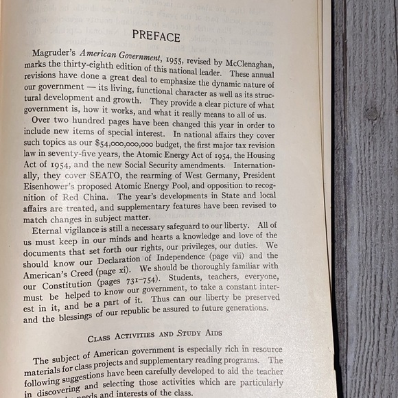 MaGruders American Government vintage book - Picture 5 of 16